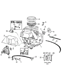 Briggs & Stratton Engine Parts parts for White Outdoor Front-Mount Mower 130-002-190 / 1990 from AppliancePartsPros.com