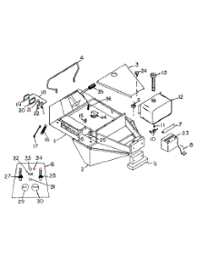 Body Assembly parts for White Outdoor Front-Mount Mower 132-002-190 / 1992 from AppliancePartsPros.com