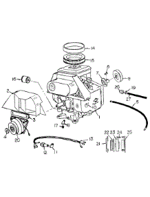 Engine - Briggs & Stratton parts for White Outdoor Front-Mount Mower 132-002-190 / 1992 from AppliancePartsPros.com
