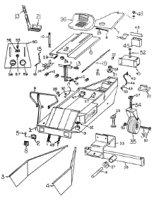 Body Assembly parts for White Outdoor Front-Mount Mower 137-002-190 / 1987 from AppliancePartsPros.com