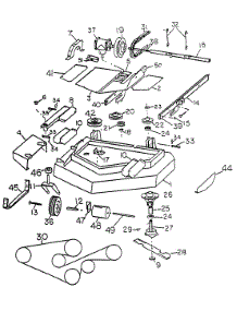 62-Inch Mower Deck (0062-T) parts for White Outdoor Front-Mount Mower 137-002-190 / 1988 from AppliancePartsPros.com