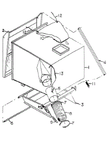Grass Box With Vent Bag parts for White Outdoor Front-Mount Mower 137-002-190 / 1988 from AppliancePartsPros.com