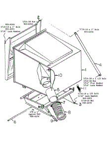 Grass Box Without Vent Bag parts for White Outdoor Front-Mount Mower 137-002-190 / 1988 from AppliancePartsPros.com