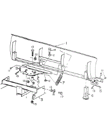 Blade parts for White Outdoor Front-Mount Mower 139-002-190 / 1989 from AppliancePartsPros.com