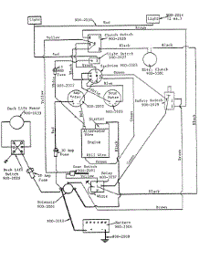 Wiring Harness parts for White Outdoor Front-Mount Mower 139-002-190 / 1989 from AppliancePartsPros.com