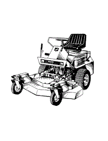 Image_View parts for White Outdoor Front-Mount Mower 134-006-190 / 1994 from AppliancePartsPros.com