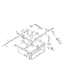 Base Assembly parts for White Outdoor Front-Mount Mower 134-006-190 / 1994 from AppliancePartsPros.com