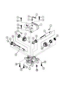 Gear Box (Curtis) parts for White Outdoor Front-Mount Mower 134-006-190 / 1994 from AppliancePartsPros.com