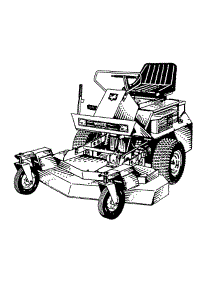 Image_View parts for White Outdoor Front-Mount Mower 135-006-190 / 1995 from AppliancePartsPros.com
