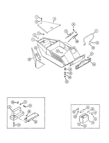 Body parts for White Outdoor Front-Mount Mower 135-006-190 / 1995 from AppliancePartsPros.com