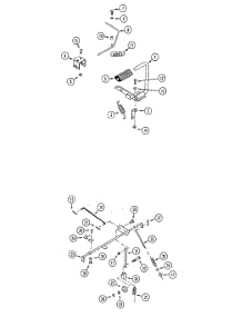 Parking Brake parts for White Outdoor Front-Mount Mower 135-006-190 / 1995 from AppliancePartsPros.com