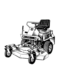 Image_View parts for White Outdoor Front-Mount Mower 136-008-190 / 1996 from AppliancePartsPros.com