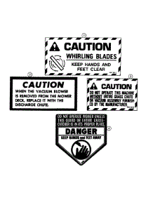 Decals (Deck) parts for White Outdoor Front-Mount Mower 136-008-190 / 1996 from AppliancePartsPros.com