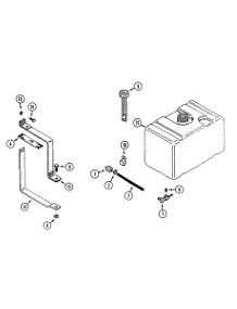 Fuel System parts for White Outdoor Front-Mount Mower 136-008-190 / 1996 from AppliancePartsPros.com