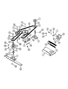 Mower Drive (52-Inch) parts for White Outdoor Front-Mount Mower 136-008-190 / 1996 from AppliancePartsPros.com