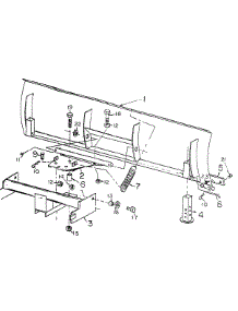 Blade Assembly parts for White Outdoor Front-Mount Mower 137-003-190 / 1987 from AppliancePartsPros.com