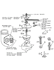 Blower Assembly parts for White Outdoor Front-Mount Mower 137-003-190 / 1987 from AppliancePartsPros.com