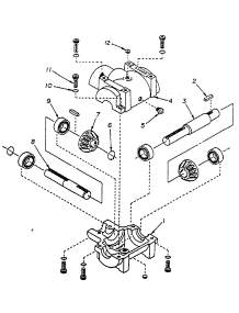 Gear Box Assembly parts for White Outdoor Front-Mount Mower 137-003-190 / 1987 from AppliancePartsPros.com