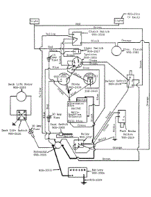 Wiring Harness parts for White Outdoor Front-Mount Mower 137-003-190 / 1987 from AppliancePartsPros.com