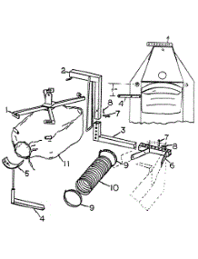 Grass Bagger parts for White Outdoor Front-Mount Mower 137-003-190 / 1988 from AppliancePartsPros.com