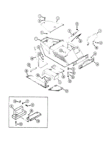 Body parts for White Outdoor Front-Mount Mower 134-013-190 / 1994 from AppliancePartsPros.com