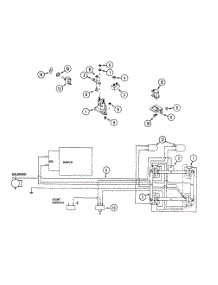 Electrical Assembly parts for White Outdoor Front-Mount Mower 134-013-190 / 1994 from AppliancePartsPros.com