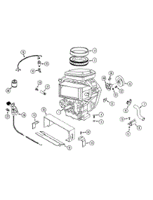 Engine And Attaching Parts parts for White Outdoor Front-Mount Mower 134-013-190 / 1994 from AppliancePartsPros.com