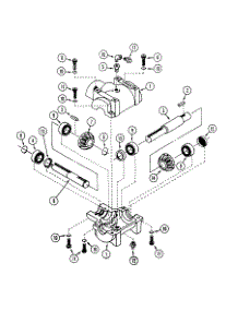Gear Box (Curtis) parts for White Outdoor Front-Mount Mower 134-013-190 / 1994 from AppliancePartsPros.com