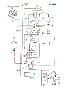 Wiring Diagram parts for White Outdoor Front-Mount Mower 134-013-190 / 1994 from AppliancePartsPros.com