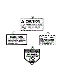 Decals (Deck) parts for White Outdoor Front-Mount Mower 135-013-190 / 1995 from AppliancePartsPros.com