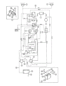 Electrical System (Use Before Sn A235wj) parts for White Outdoor Front-Mount Mower 135-013-190 / 1995 from AppliancePartsPros.com
