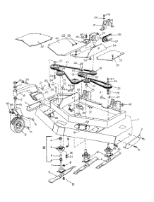 Mower Deck & Attaching Parts parts for White Outdoor Front-Mount Mower 135-013-190 / 1995 from AppliancePartsPros.com