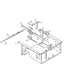 Base Assembly parts for White Outdoor Front-Mount Mower 130-013-190 / 1990 from AppliancePartsPros.com
