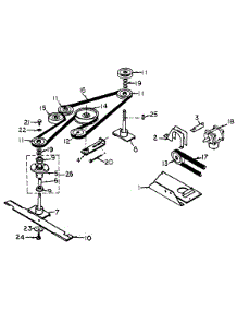 52-Inch Deck Drive parts for White Outdoor Front-Mount Mower 131-013-190 / 1991 from AppliancePartsPros.com