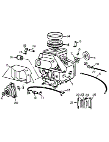 Briggs & Stratton Engine Parts parts for White Outdoor Front-Mount Mower 131-013-190 / 1991 from AppliancePartsPros.com