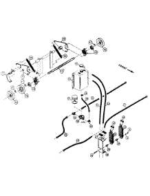 Drive Assembly Hydraulic System Parts parts for White Outdoor Front-Mount Mower 131-013-190 / 1991 from AppliancePartsPros.com