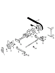 Transmission Drive parts for White Outdoor Front-Mount Mower 131-013-190 / 1991 from AppliancePartsPros.com