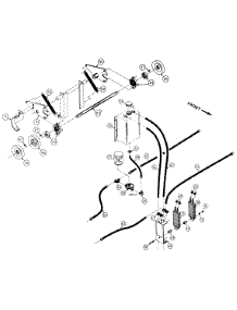 Agri-Fab Sundstrand Hydraulic System & Cross Shaft Sn 41-027-012814-Up parts for White Outdoor Front-Mount Mower 132-013-190 / 1992 from AppliancePartsPros.com