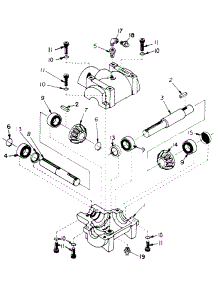 Curtis Gearbox parts for White Outdoor Front-Mount Mower 132-013-190 / 1992 from AppliancePartsPros.com