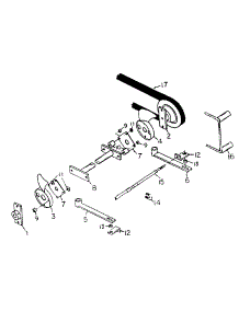 Transmission Drive parts for White Outdoor Front-Mount Mower 132-013-190 / 1992 from AppliancePartsPros.com