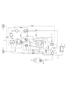 Wiring Diagram (Briggs Engine) parts for White Outdoor Front-Mount Mower 132-013-190 / 1992 from AppliancePartsPros.com