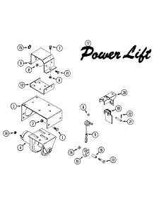 Electric Deck Lift (Optional) parts for White Outdoor Front-Mount Mower 133-013-190 / 1993 from AppliancePartsPros.com