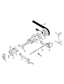 Pump Drive (Sn Prior To 41-027-012814) parts for White Outdoor Front-Mount Mower 133-013-190 / 1993 from AppliancePartsPros.com