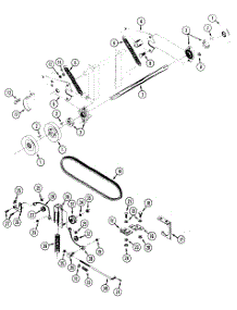 Pump Drive Cross Shaft (Sn 41-027-012814 & After) parts for White Outdoor Front-Mount Mower 133-013-190 / 1993 from AppliancePartsPros.com