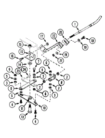 Steering Cable Kit parts for White Outdoor Front-Mount Mower 133-013-190 / 1993 from AppliancePartsPros.com