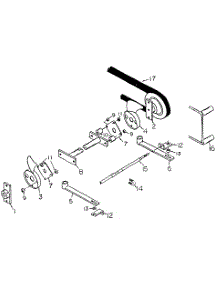 Transmission Drive parts for White Outdoor Front-Mount Mower 139-013-190 / 1989 from AppliancePartsPros.com