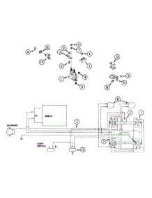 Electrical Assembly parts for White Outdoor Front-Mount Mower 133-018-190 / 1993 from AppliancePartsPros.com
