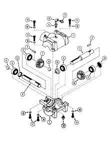 Gear Box (Curtis) parts for White Outdoor Front-Mount Mower 133-018-190 / 1993 from AppliancePartsPros.com
