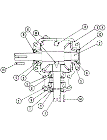 Gear Box (Superior) parts for White Outdoor Front-Mount Mower 133-018-190 / 1993 from AppliancePartsPros.com