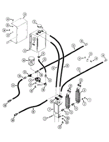 Hydraulic System parts for White Outdoor Front-Mount Mower 133-018-190 / 1993 from AppliancePartsPros.com